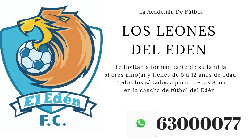 Academia de Fútbol, Los Leones del Edén – Residentes Edén de Arraiján